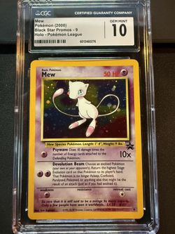 Pokémon Mew Black Star Promo Holo 10