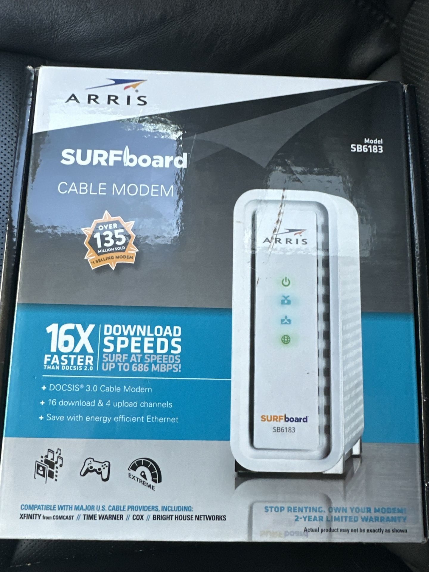 Arris Surfboard Cable Modem (new In Box)
