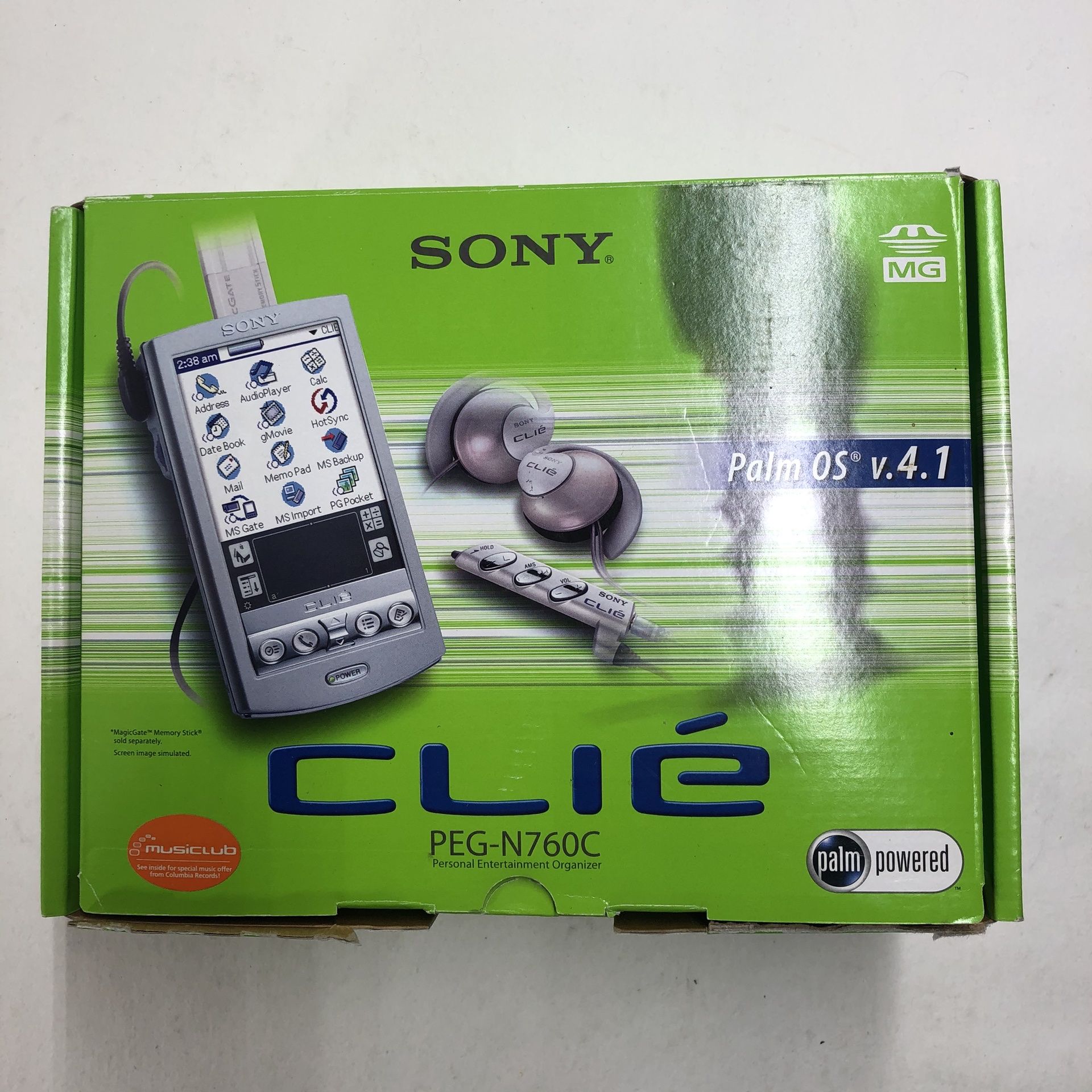Sony Clie PEG-N760C Palm OS V.4.1