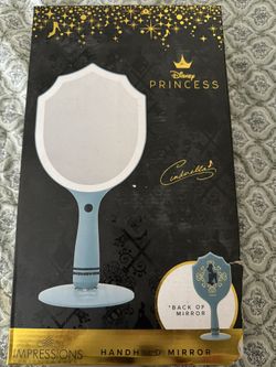Disney Princess Cinderella Impressions Vanity Handheld LED Mirror