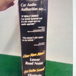 Unused Box Of Dynamat Extreme Sound Deadener