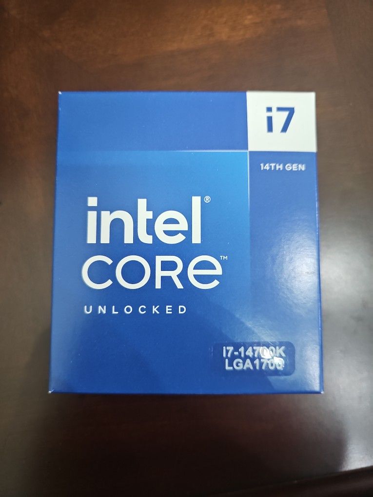 Intel I7 14700k