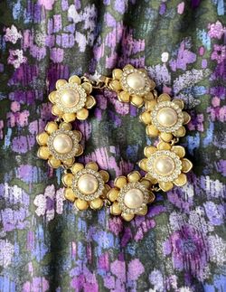 Kate Spade Sweet Zinnia Floral Bracelet