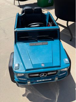 JOYLDIAS 12V Electric Kids Ride On Car Mercedes-Benz Remote,Music,2 Motor,3Speed