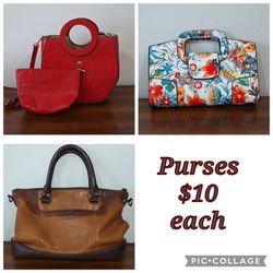 Purses For Sale, like new