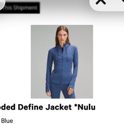 Lululemon Define Jacket Nulu 