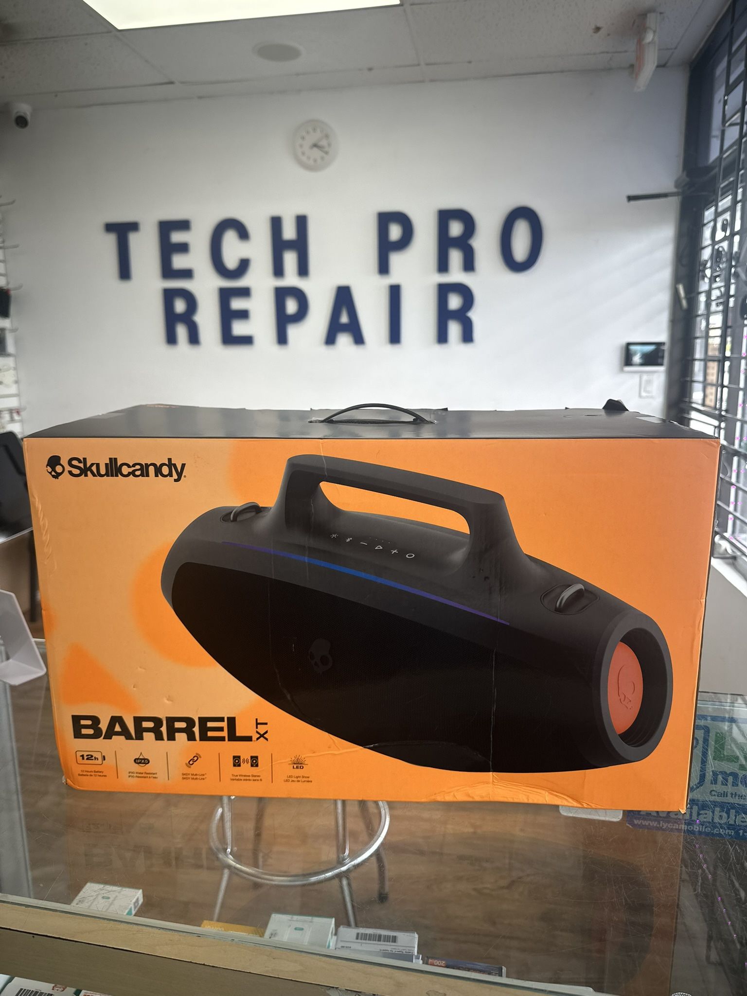 Skullcandy 2SKSK1849B0W2 Barrel Party Speaker XT