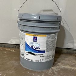 Paint Interior. Light Gray Color. Flat . New 5 Gallons 