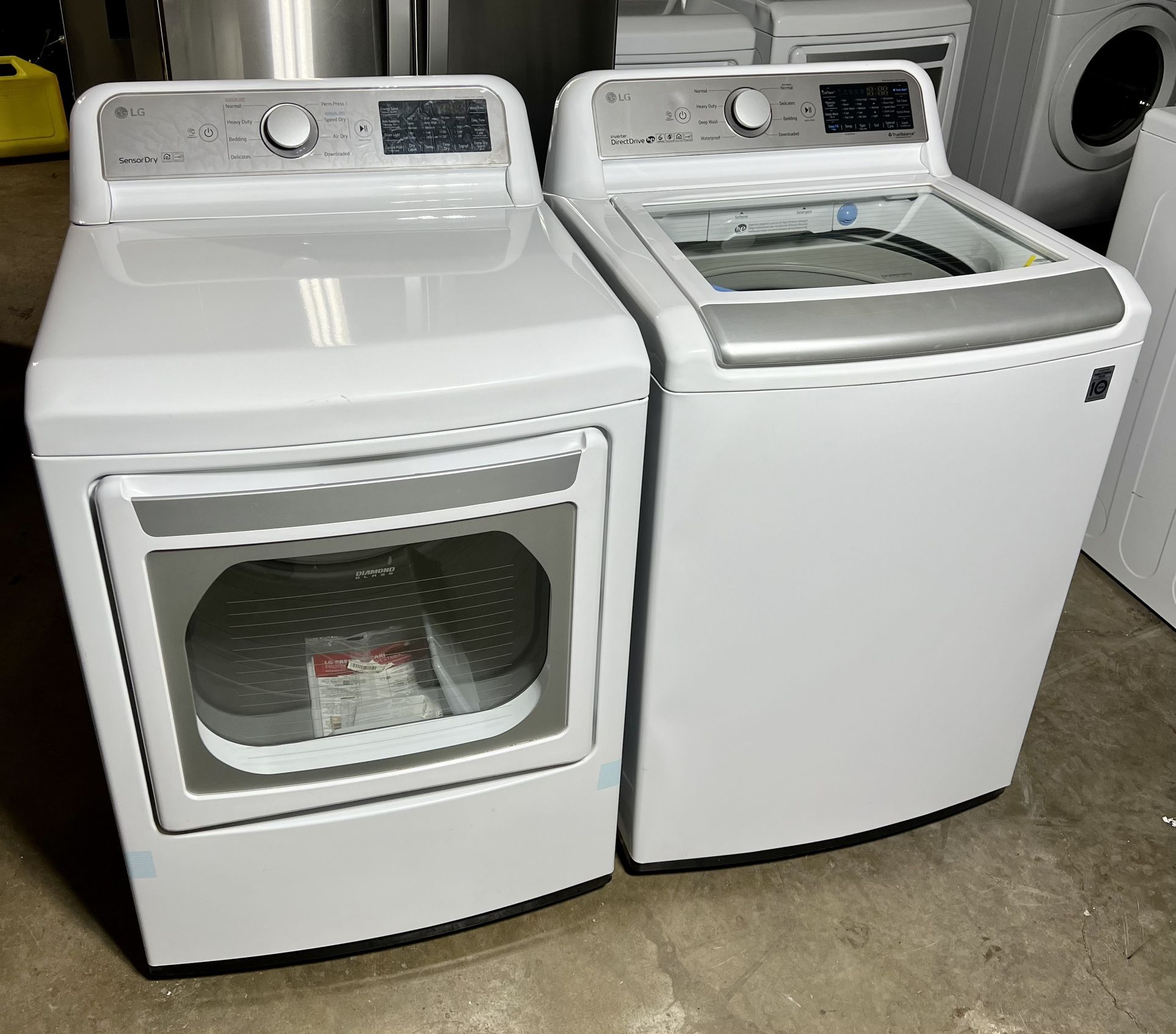 New Washer and Dryer Set- Lavadora Y Secadora 