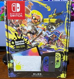 Nintendo Switch OLED Splatoon 3 limited edition (READ DESCRIPTION)