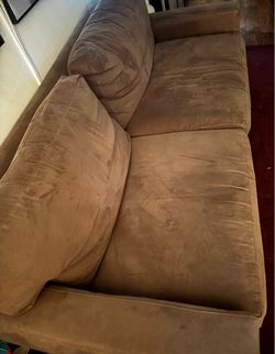 Crate n barrel sleeper sofa and chair