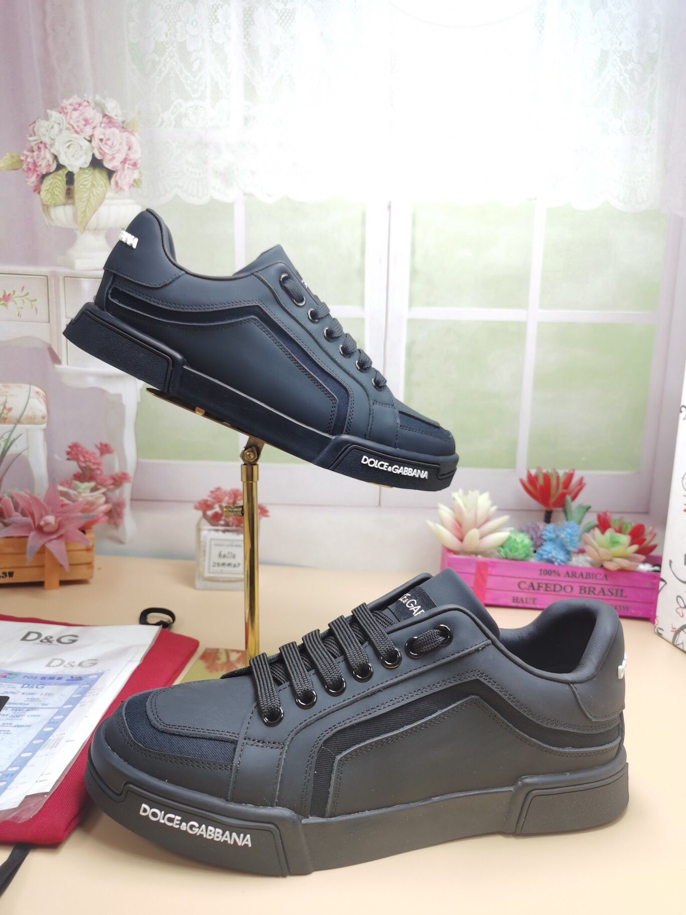 Dolce Gabbana Men’s Shoes With Box 2024 Christmas Gift