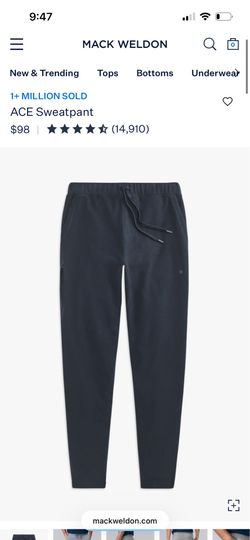 Mac Weldon sweats