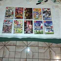 Used Switch plus 3 Games