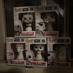 Star Wars Funko Pops 