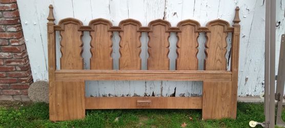 King Size Backboard and Rails