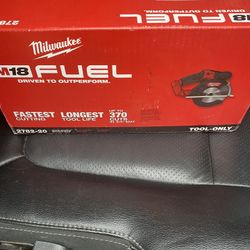 M18 FUEL 18-Volt Lithium-Ion Brushless Cordless Metal Cutting 5-3/8 in. Circular Saw (Tool-Only) w/ Metal Saw Blade