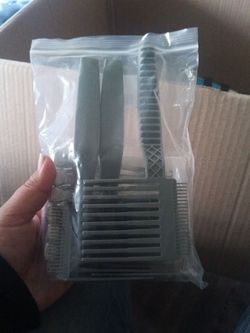 Salon clips and combs