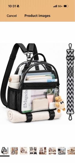 Small backpack black