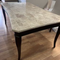 Dining Table W/Stone Top