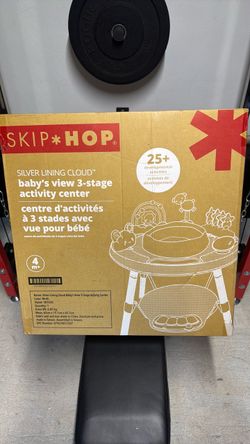 Skip Hop Silver Lining Cloud Baby’s View 3-Stage Activity Center