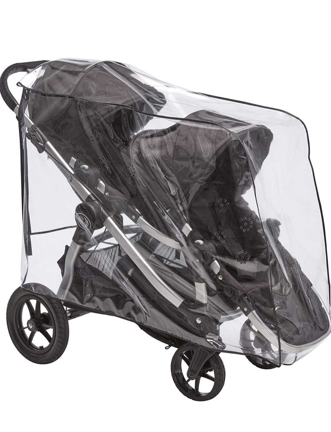 City Select Double Stroller Rain/wind cover