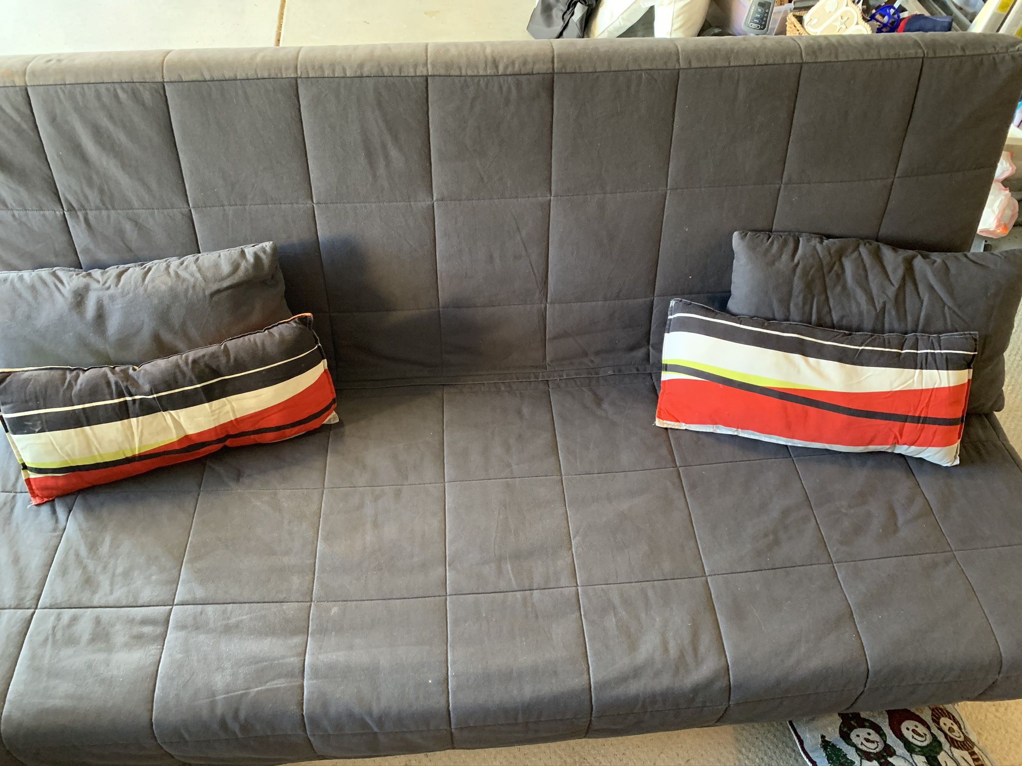 IKEA Sleeper Sofa With Pillows