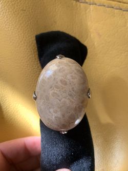 New sterling silver and stone bracelet and ring