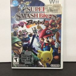 Nintendo Wii Super Smash  Bros Brawl 