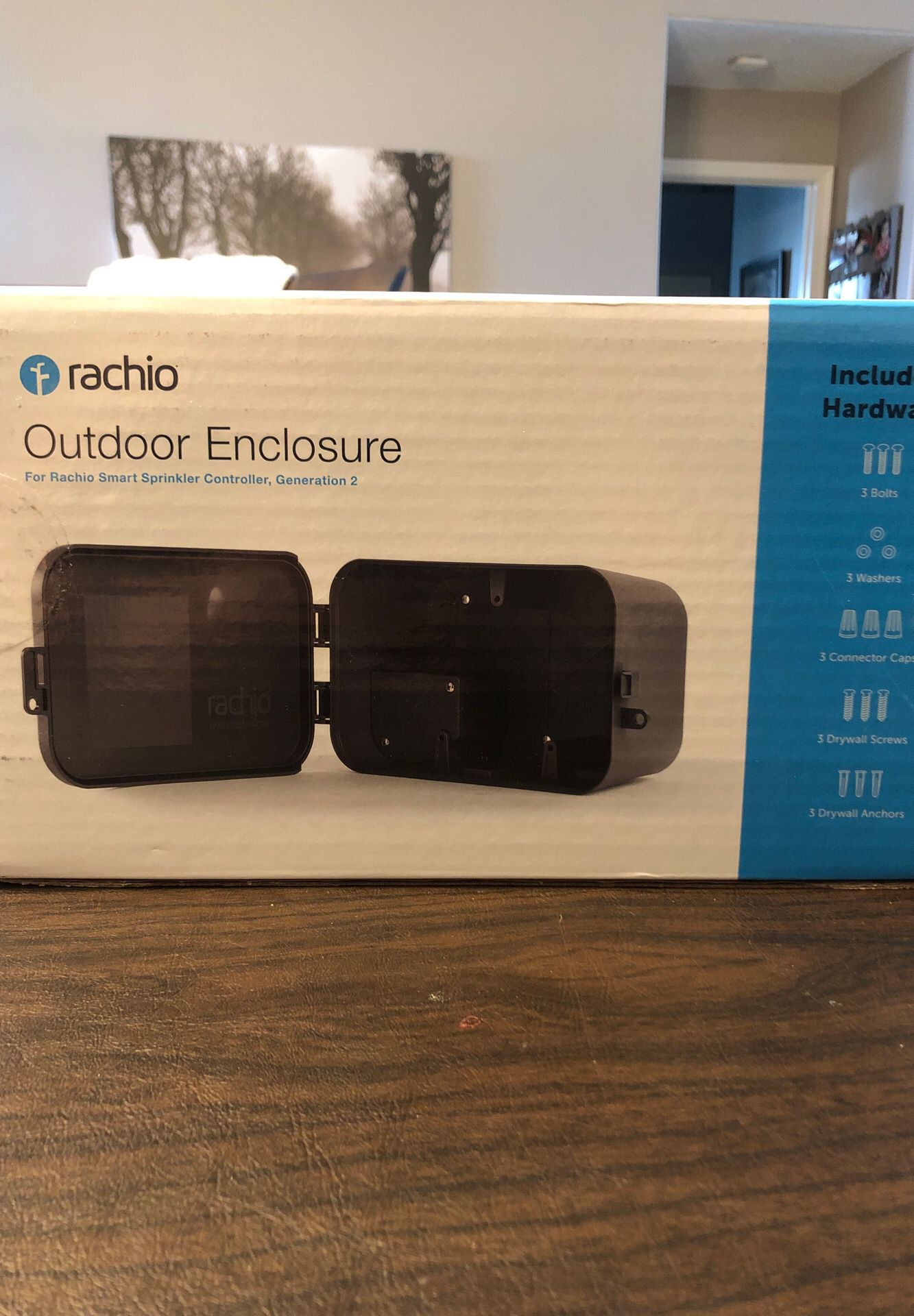 Rachio outdoor enclosure sprinkler box