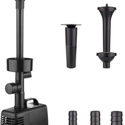 550 GPH (2500/H, 110V/45W) Fountain Water Pump with Grille Filter