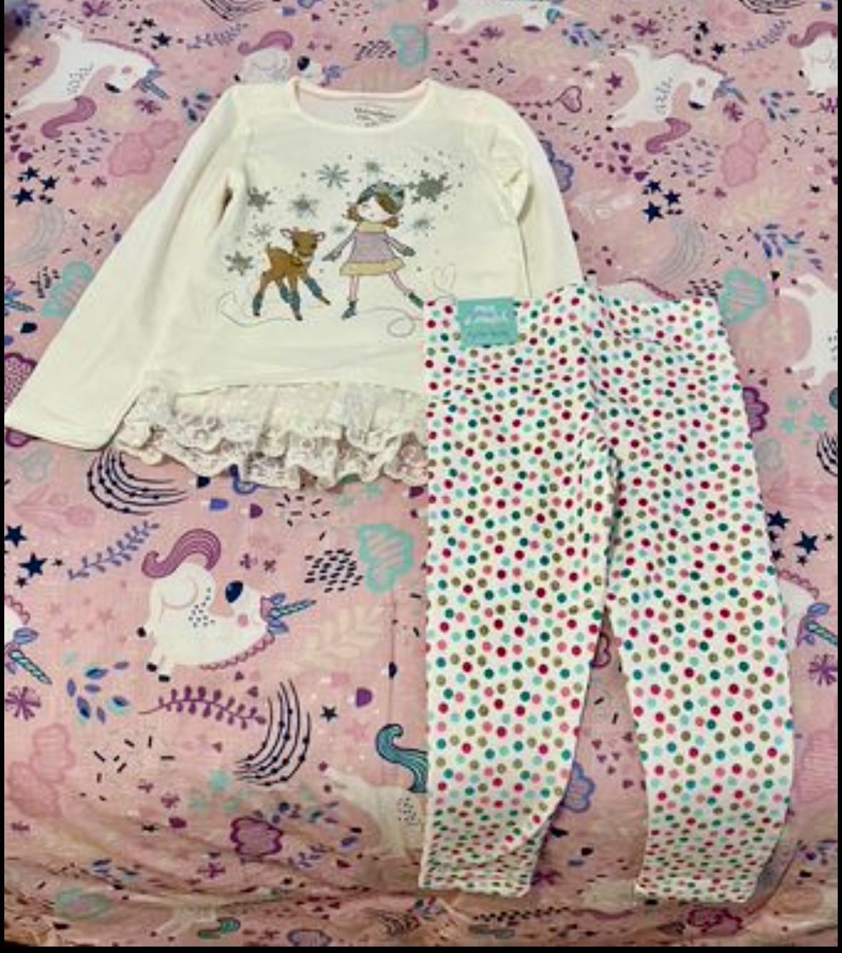 Set Cloths Girl Size 5/6 New