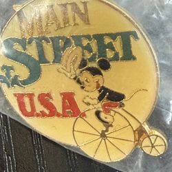 Main Street USA Vintage Disney Pin