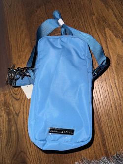 NEW Samantha Brown To-Go Adjustable Strap Water Bottle Blue Crossbody