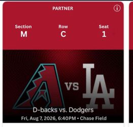Arizona Diamondbacks vs Los Angeles Dodgers - Fri