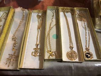 New gold plated chains $15 each