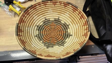 African Woven Basket