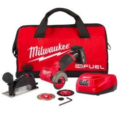 Milwaukee Cordless Cut Off Saw Kit M12 with 4.0Ah Battery and Charger New in Box