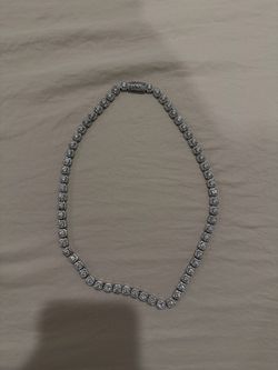 Dimond Cushion Cut Tennis Chain