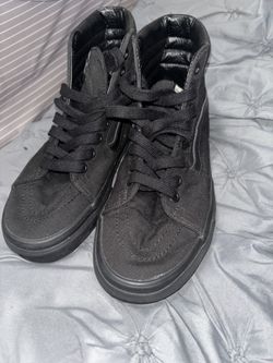 Black Vans Men 5.5 Women’s 7.0
