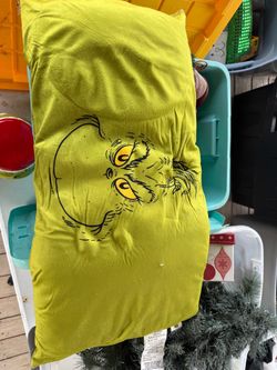 Grinch body pillow