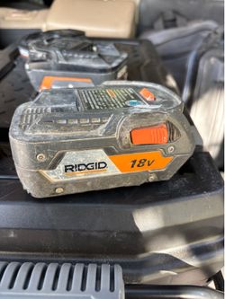 Ridgid 18v battery