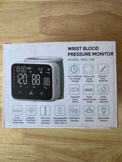Wrist Blood Pressure Monitor