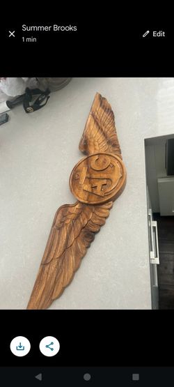 Naval Aircrew Wings (Carved Wing A⚓C )