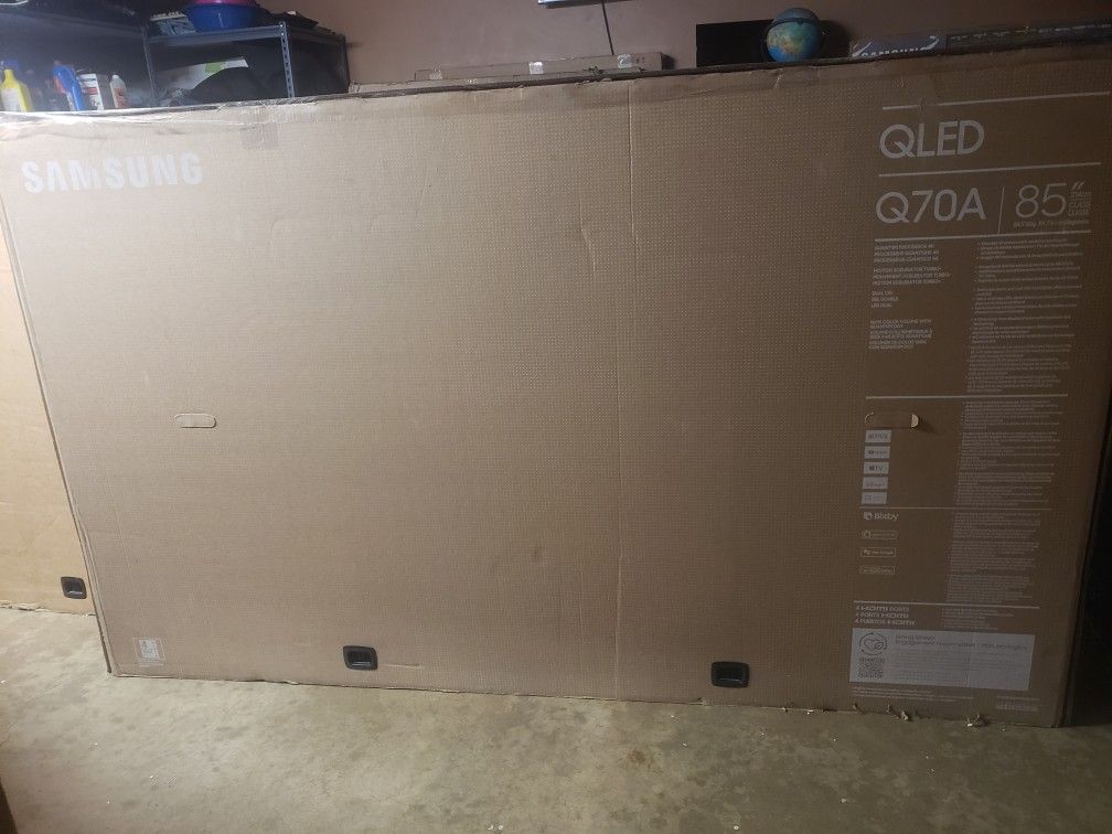 Tv Samsung 85", Q70A, 2021 Model, 240 Refresh Rate, Google, Excellent