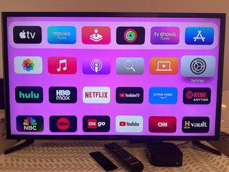 Samsung 32” Smart TV + Apple TV Bundle + Remotes