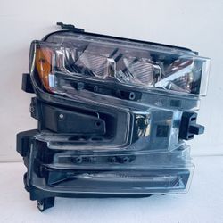 2019-2021 CHEVY SILVERADO 1500 RIGHT PASSENGER SIDE HEADLIGHT LED W/O HID OEM