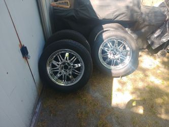 18" 5 Lug Universal Rims & Tires