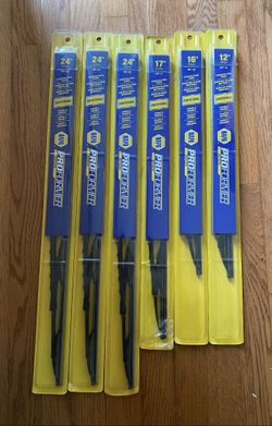 New Windshield Wiper Blades 