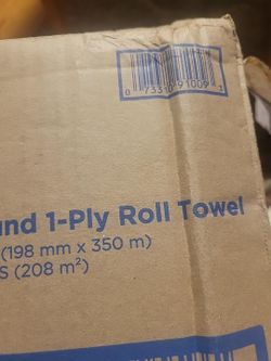 Georgia pacific blue hardwound Roll Towel Box 198mm x 350m commercial